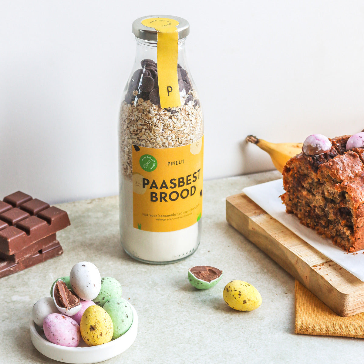 Cake | bottle | Banana bread - Easter best bread