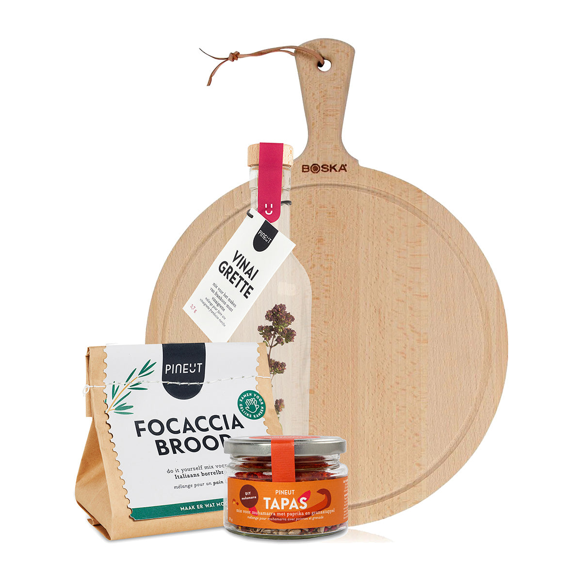 Focaccia, raspberry vinaigrette & muhammara | Mediterranean Snack Package | Gift Pack | Nice Gift