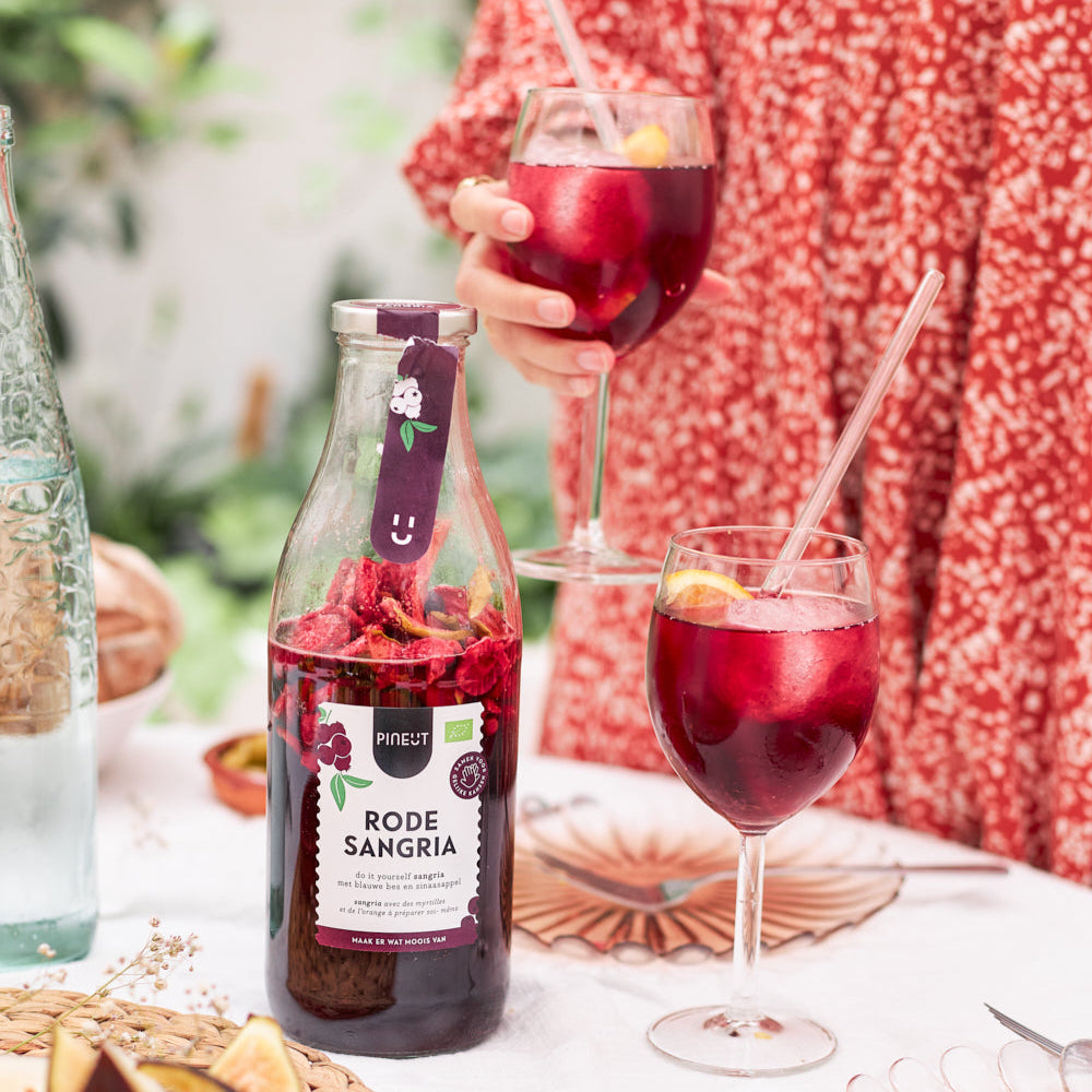 Making Sangria | Summer drink in a carafe | BIO | Pineut