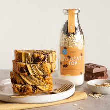 Banana Bread Chocolate | Gift Bottle | DIY Recipe to Combat Food Waste