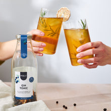 Cocktail |Gin Tonic | Making cocktail | carafe | BIO