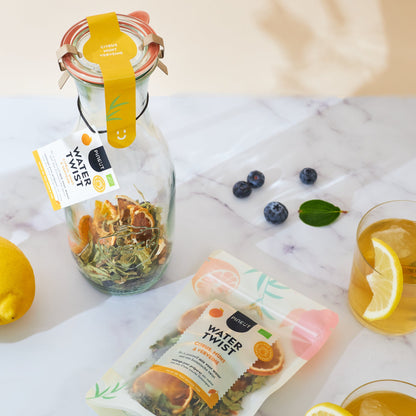 Watertwist | Citrus, Mint & Verbena | in carafe | BIO | Pineut