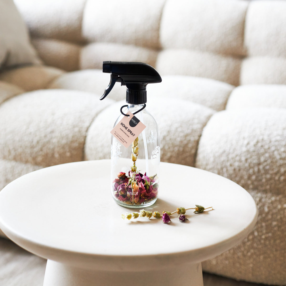 Home Spray | bottle | Elderflower Rose | HomeSpa | Thuis Wellness | Doos met 8 stuks