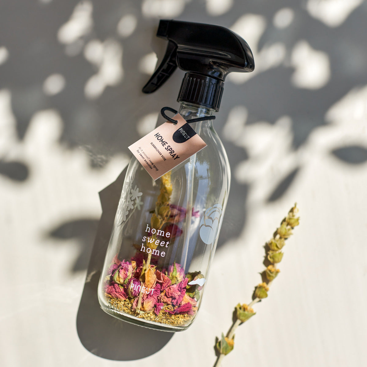 Home Spray | bottle | Elderflower Rose | HomeSpa | Thuis Wellness | Doos met 8 stuks