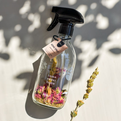 Home Spray | bottle | Elderflower Rose | HomeSpa | Thuis Wellness | Doos met 8 stuks