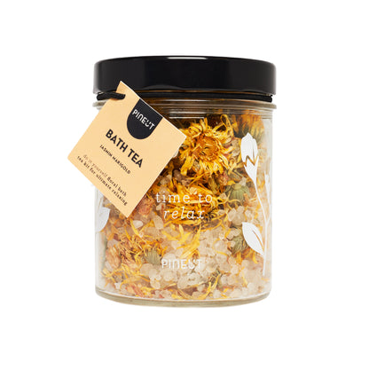 Bath Tea | Pot | Jasmine & Marigold | Home Spa