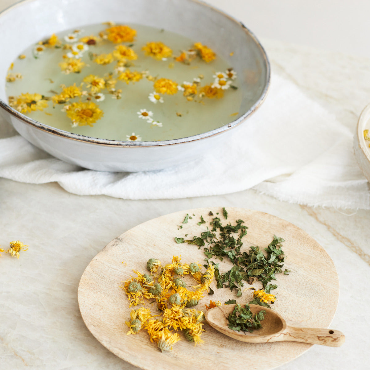 Facial Steam | pouch bag | Chamomile Peppermint | Home Spa