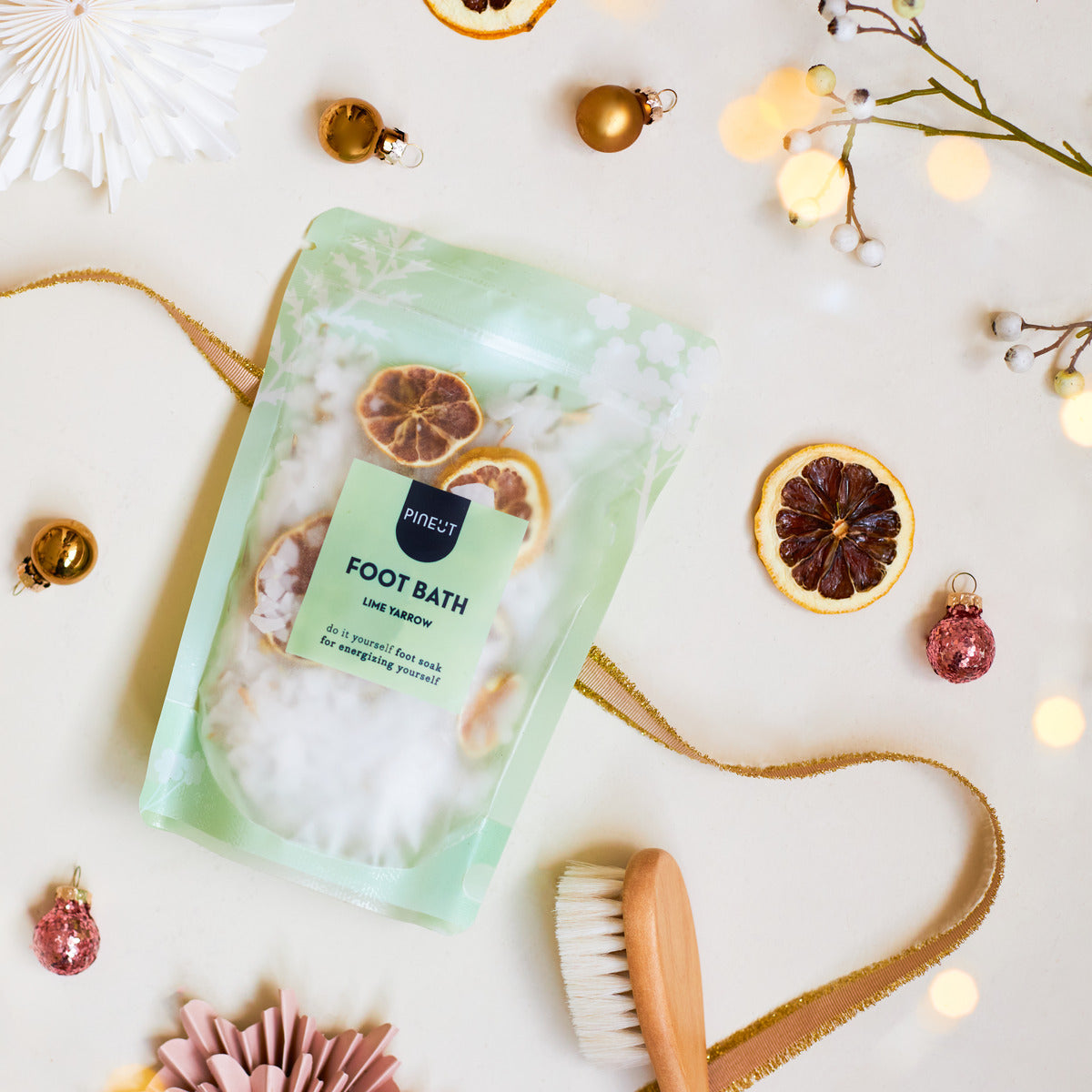 Footbath | pouchbag | Lime Yarrow