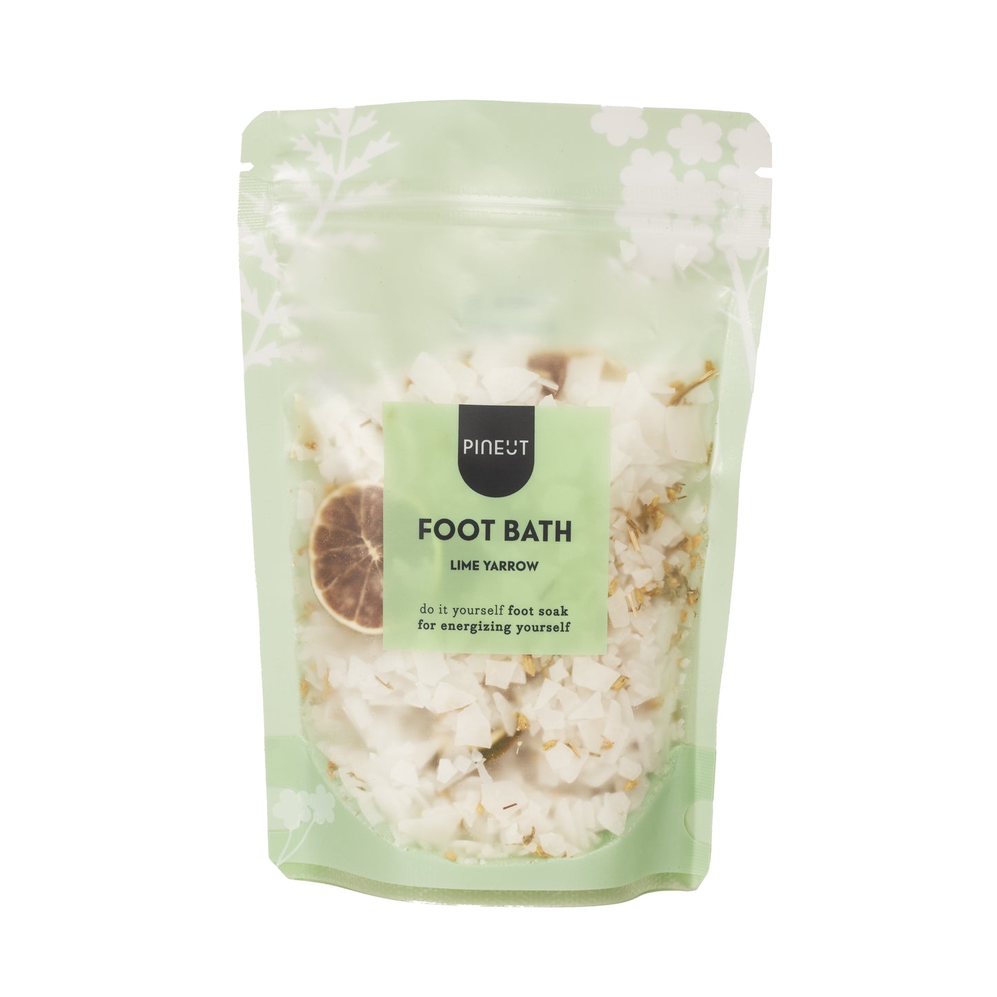 Foot bath | pouch bag | Lime Yarrow | Home Spa | Home Wellness