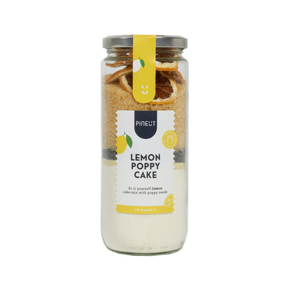 Cake | Jar | Lemon Poppyseed Cake | Lemon cake
