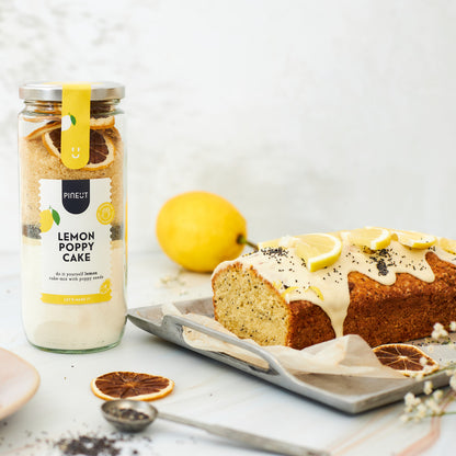 Cake | Jar | Lemon Poppyseed Cake | Lemon cake