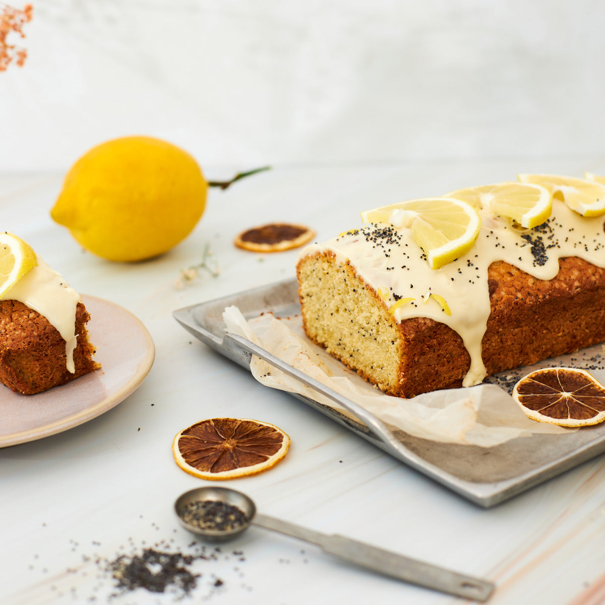 Cake | Jar | Lemon Poppyseed Cake | Lemon cake