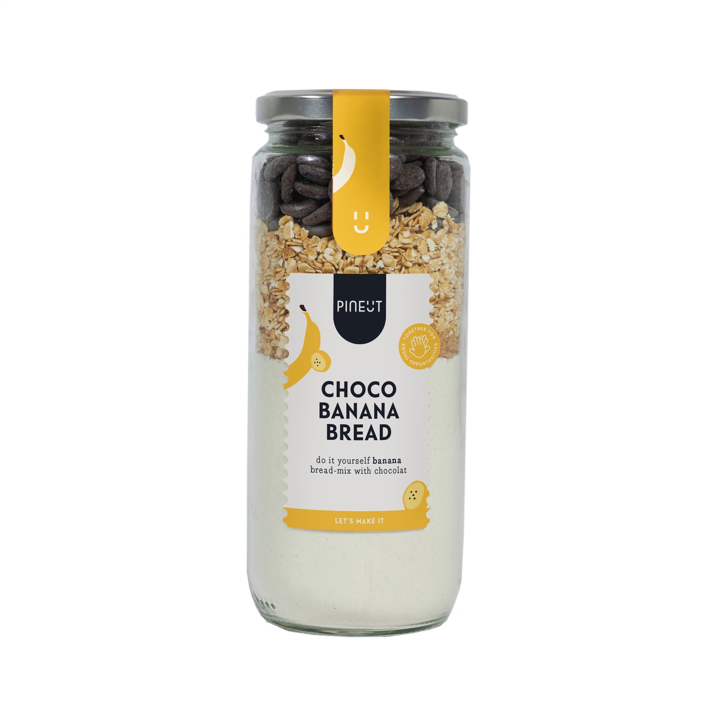 Kuchen | Glas | Schokoladen-Bananenbrot