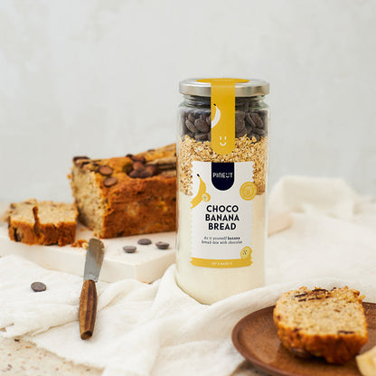 Cake Choco Banana Bread | Pot | Préparation maison gourmande au chocolat | Pause sucrée irrésistible