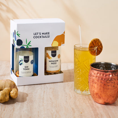 Cocktails | gift pack | Gin Tonic & Moscow Mule