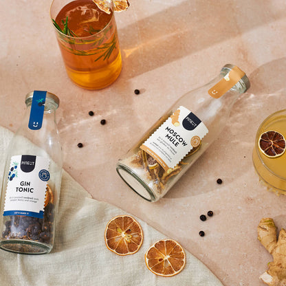 Cocktails | gift pack | Gin Tonic & Moscow Mule