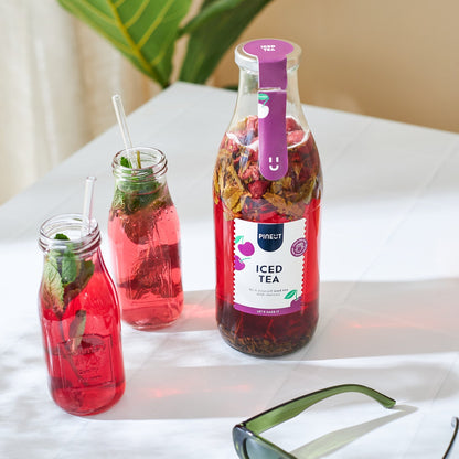 Make your own iced tea | Iced Tea | Cherry &amp; Verbena | Summer drink