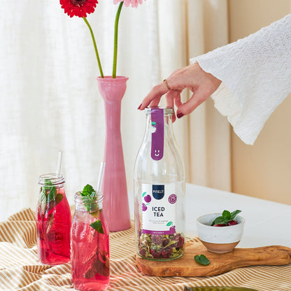 Make your own iced tea | Iced Tea | Cherry &amp; Verbena | Summer drink