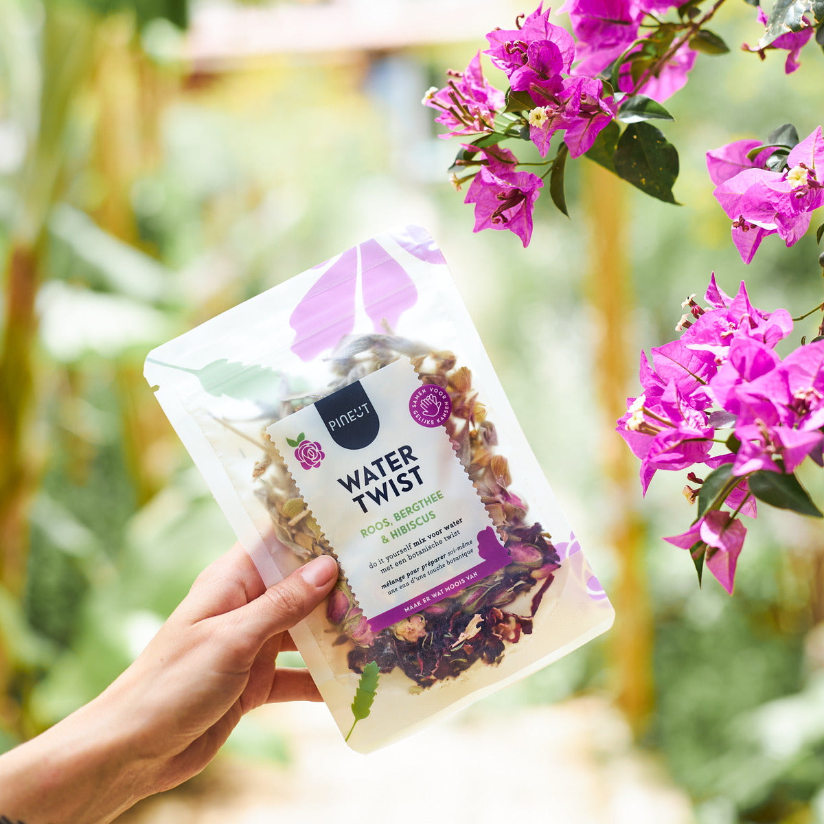 Watertwist | Pouch bag | Rose, Mountain Tea & Hibiscus