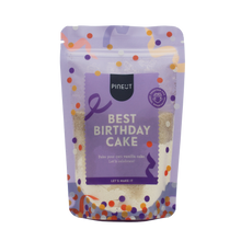 Best Birthday Cake van Pineut kleurrijke DIY verjaardagscake mix voor feestjes en originele cadeaumomenten.