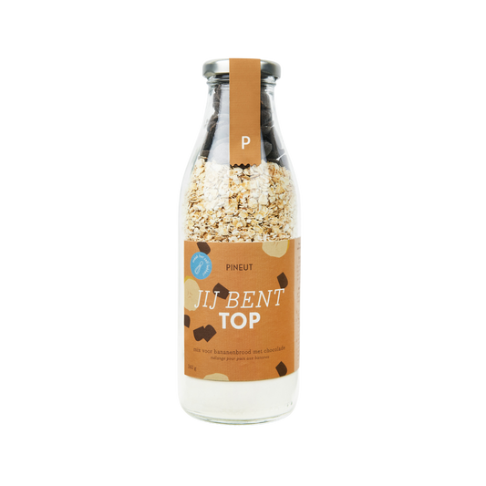 Banana Bread Chocolate | Gift Bottle | DIY Recipe to Combat Food Waste