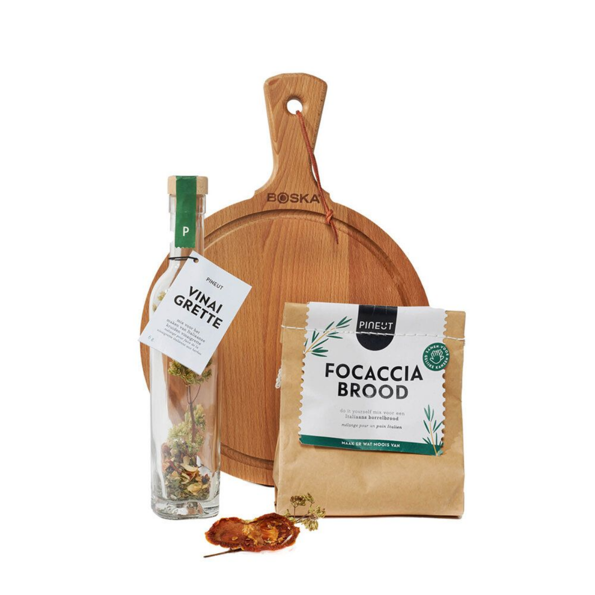 Focaccia Vinaigrette &amp; Snack Board Gift Pack