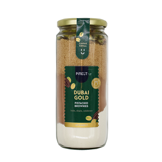 DIY Dubai Gold Brownies | Limited edition