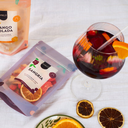 Summer drink | pouchbag | Sangria red wine BIO