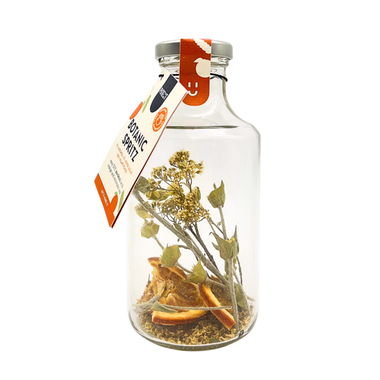 Botanic Spritz Mocktail | Orange Yarrah Elderflower | Alcohol-Free