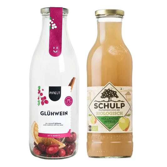 Mulled Wine + Schulp Apple Juice Organic | Alcohol-free mulled wine