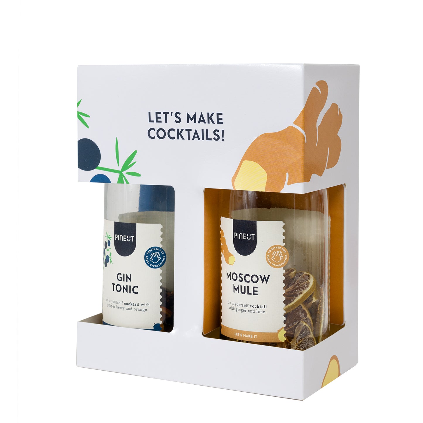 Cocktails | gift pack | Gin Tonic & Moscow Mule