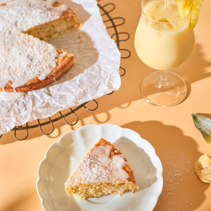 Piña Colada Cake | Cake mix with Pineapple & Coconut