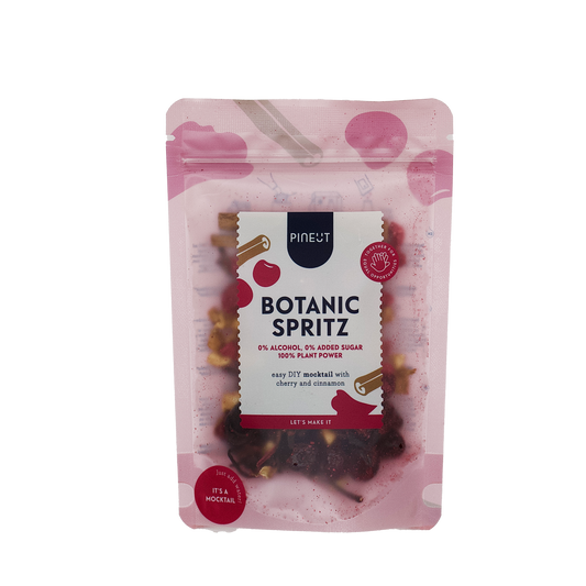 Botanic Spritz Mocktail | Cherry Cinnamon | Alcohol-free | Pouch bag BIO