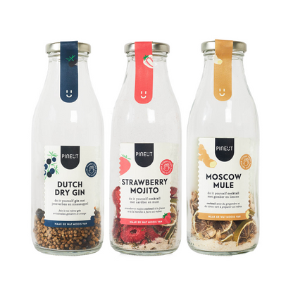 Gin Tonic, Mojito &amp; Moscow Mule | Pineut Combination | Cocktails