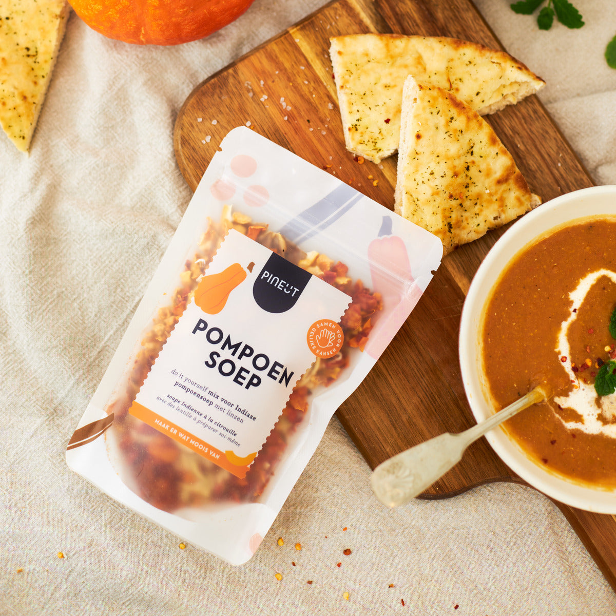 Soup | pouchbag | Pumpkin soup