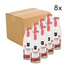 Cocktail | Strawberry Mojito | bottle | Doos met 8 stuks