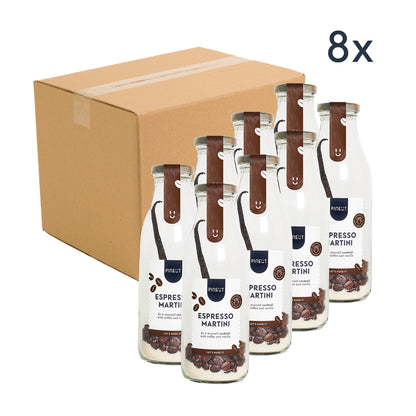 Préparation Espresso Martini | Bouteille cocktail | Recette maison facile | Idée cadeau festive