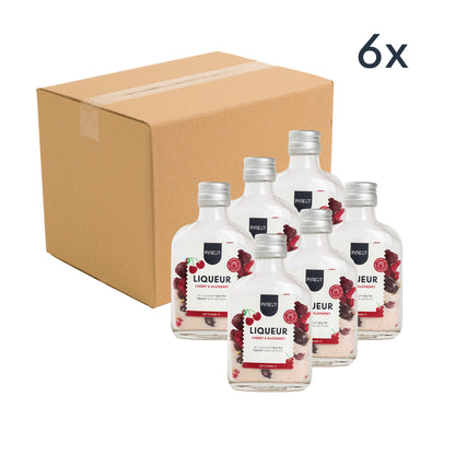 Pineut Cherry Liqueur | Pocket Flask | Cherry & Raspberry