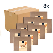 Borrelbrood focaccia feestje | brievenbus cadeau | Doos met 8 stuks