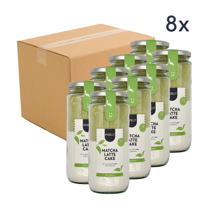 Préparation pour cake Matcha & Chocolat Blanc | Mix à gâteau maison | Pineut