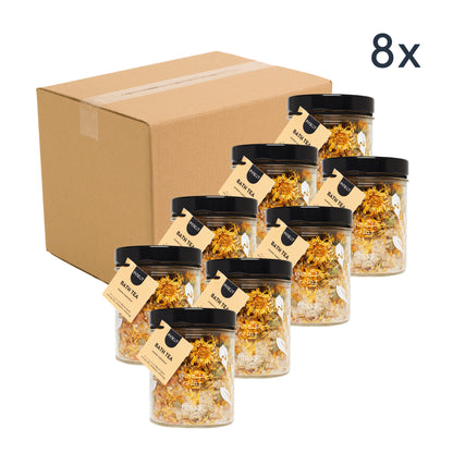 Bath Tea | Pot | Jasmine & Marigold | Home Spa