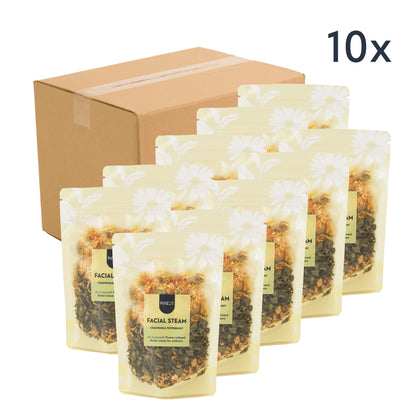 Facial Steam | pouch bag | Chamomile Peppermint | Home Spa