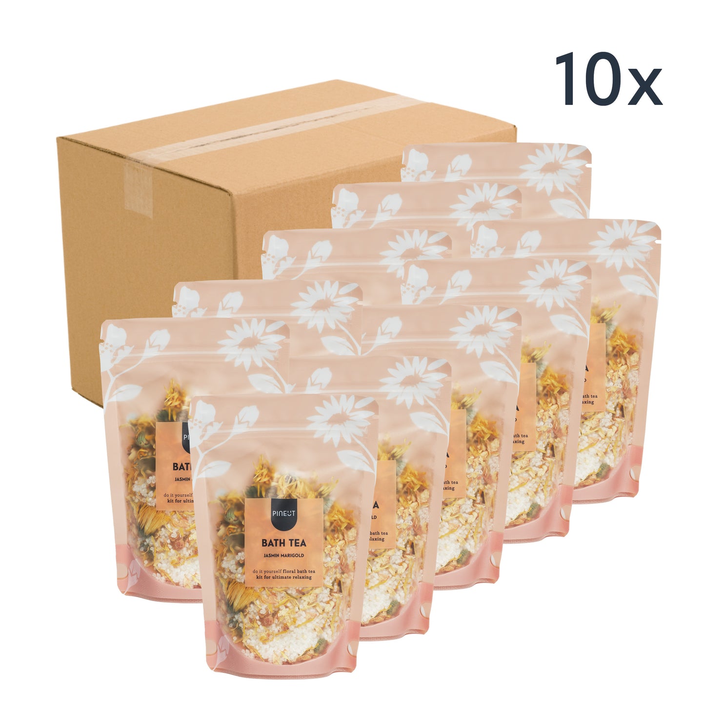 Badetee | Beutel | Jasmin & Ringelblume | Home Spa