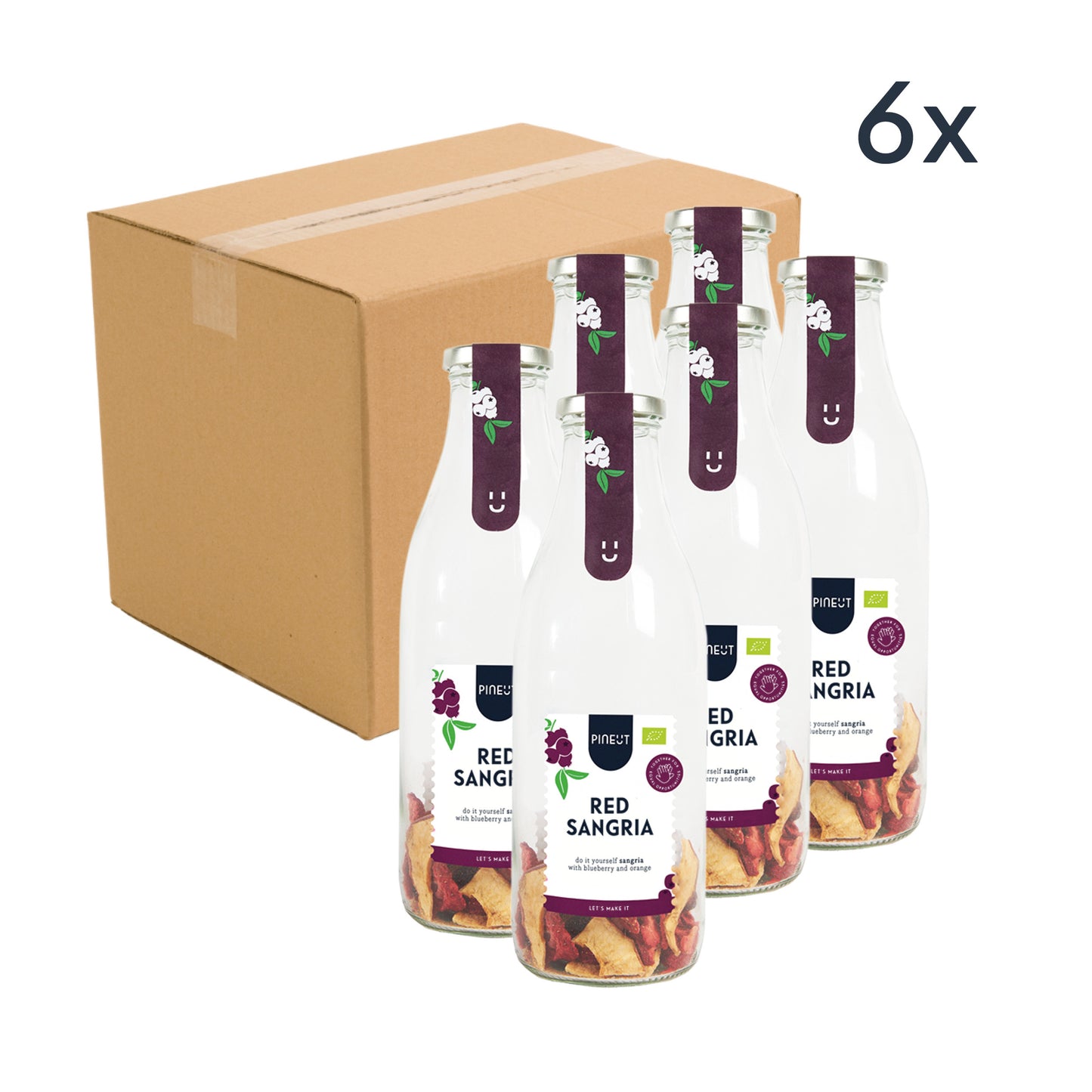 Making Sangria | Summer drink in a carafe | BIO | Pineut