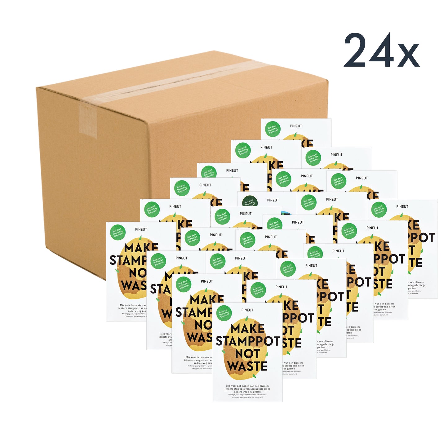 Kein Abfallstarter | Stamppot-Starter – Briefkasten-Geschenk