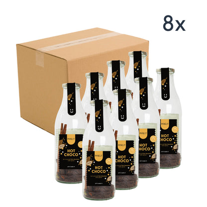 Holiday Special | Hot Choco | Carafe | Doos met 8 stuks