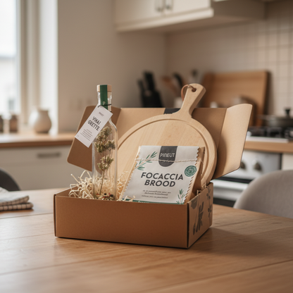 Focaccia Vinaigrette &amp; Snack Board Gift Pack