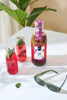 Make your own iced tea | Iced Tea | Cherry &amp; Verbena | Summer drink