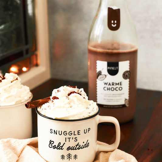 Making hot chocolate | Original gift in a bottle | Carafe | Pineut
