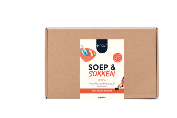 Sociaal cadeau | Soep & Sokken